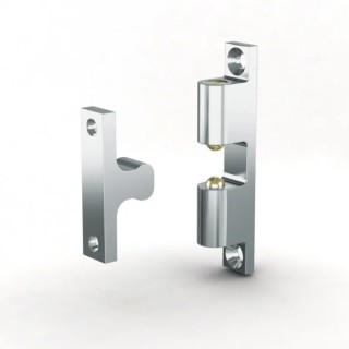 Pinet Chrome Die Cast Zinc Double Ball Catch 70.0mm Length 16A4213