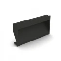Pinet ABS Flush Carrying Handle Black Clip Fixing 110mm x 110mm x 56mm 19A3688