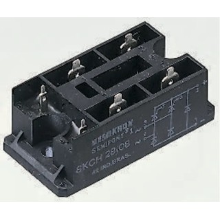 Semikron Danfoss Controllable Bridge Rectifier Surface Mount SEMIPONT1 Package 9-Pin SKCH 28/12