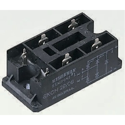 Semikron Danfoss Controllable Bridge Rectifier Surface Mount SEMIPONT1 Package 9-Pin SKCH 28/12