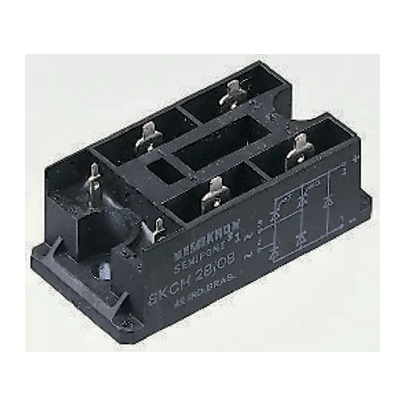 Semikron Danfoss Controllable Bridge Rectifier Surface Mount SEMIPONT1 Package 9-Pin SKCH 28/12