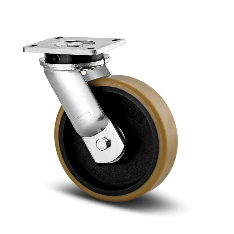 Tente Swivel Castor 3400 kg Capacity 250 mm Wheel Polyurethane 9650FTP250P64