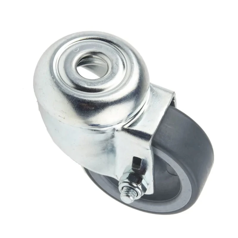 Tente Swivel Castor with 50 mm Wheel Diameter, 50 kg Load Capacity, Plain Bearing Hub, Polypropylene 2470YGO050P30-11