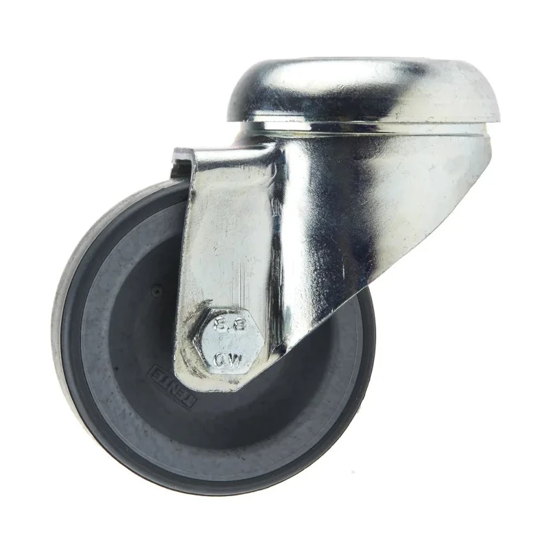 Tente Swivel Castor with 50 mm Wheel Diameter, 50 kg Load Capacity, Plain Bearing Hub, Polypropylene 2470YGO050P30-11