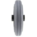 Tente Grey Rubber Trolley Wheel, 160mm Diameter, 40mm Width, 270kg Load Capacity PIR160X40-20