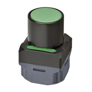 Omron A2W Series Illuminated Push Button Complete Unit DIN Rail Mount 34.4 mm Cutout IP65 24V A2W-TB-WC1 EU2GB