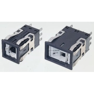 Honeywell Technologies AML Series Front Panel Mount Momentary Push Button Switch, Rectangular Polycarbonate AML21BBA2AD