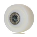 Tente White Polyamide Trolley Wheel 100mm Diameter 50mm Width 1200kg Load Capacity TOP100X50-20