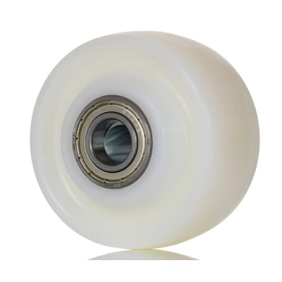 Tente White Polyamide Trolley Wheel 100mm Diameter 50mm Width 1200kg Load Capacity TOP100X50-20