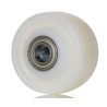 Tente White Polyamide Trolley Wheel 100mm Diameter 50mm Width 1200kg Load Capacity TOP100X50-20