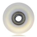 Tente White Polyamide Trolley Wheel 100mm Diameter 50mm Width 1200kg Load Capacity TOP100X50-20