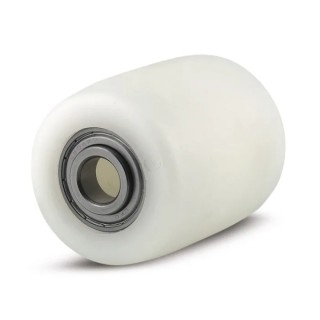 Tente White Polyamide Trolley Wheel Load Capacity 1800 kg Bore Diameter 20 mm TOP082X91-20