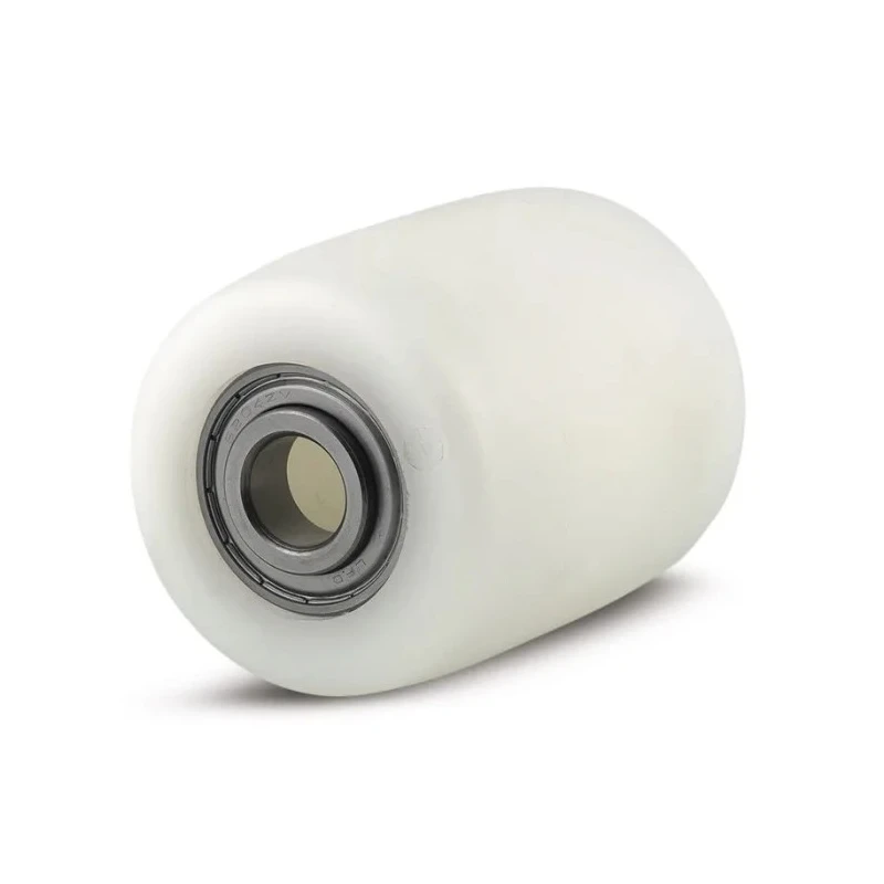 Tente White Polyamide Trolley Wheel Load Capacity 1800 kg Bore Diameter 20 mm TOP082X91-20