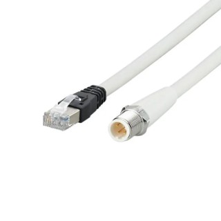 ifm electronic EVF Ethernet Cable, 20 m, Screened, Grey MPPE Jacket, Cat5 LAN EVF554