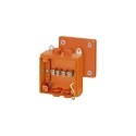 HENSEL Powder Coated Sheet Steel Junction Box IP66, 5 Terminals, 150mm x 89mm x 150mm FK9025