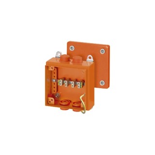 HENSEL Powder Coated Sheet Steel Junction Box IP66, 5 Terminals, 150mm x 89mm x 150mm FK9025