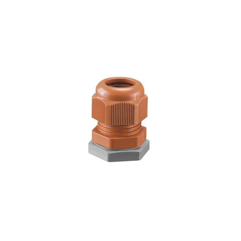 HENSEL AKM Series Orange Polyamide Cable Gland M20 Thread 6.5 mm - 13.5 mm Diameter IP66 AKMF20