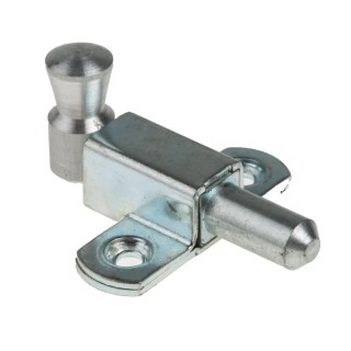 Pinet Steel Zinc Plated Round Door Bolt 35 mm 16A3647