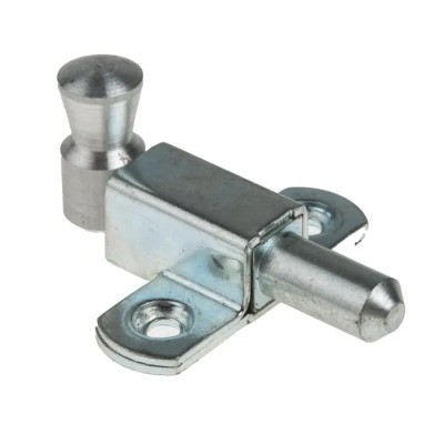Pinet Steel Zinc Plated Round Door Bolt 35 mm 16A3647