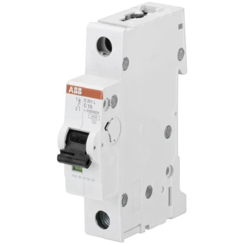 ABB Miniature Circuit Breaker System Pro M Compact 1-Pole, 10A, Type C, 400V AC, 6kA Breaking Capacity 2CDS241701R0104