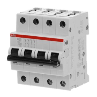 ABB System Pro M Compact Miniature Circuit Breaker 4-Pole 20A Type C 400V AC 6 kA Breaking 2CDS244701R0204
