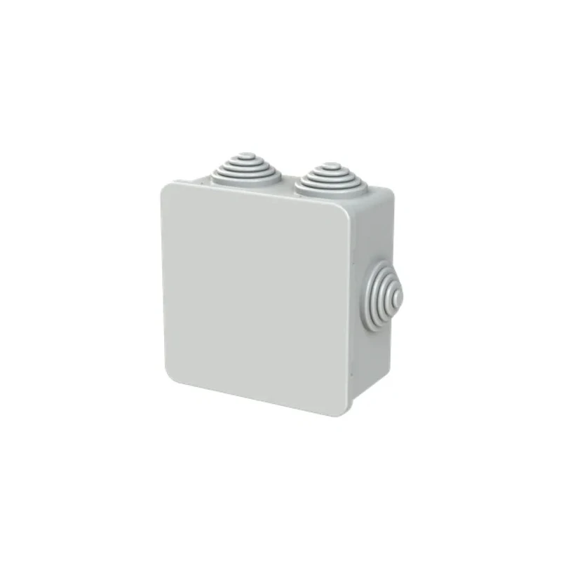 ABB Grey Thermoplastic Junction Box IP44, 80 mm x 80 mm x 40 mm 