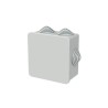 ABB Grey Thermoplastic Junction Box IP44, 80 mm x 80 mm x 40 mm