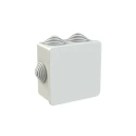 ABB Grey Thermoplastic Junction Box IP44, 80 mm x 80 mm x 40 mm 