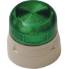 Klaxon Green Beacon 230V DC Flashing/Static Surface Mount LED Bulb IP65