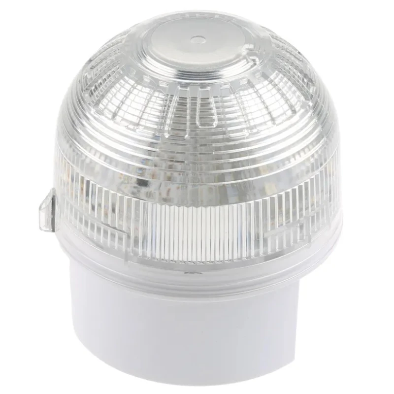 Klaxon Sonos Series Clear Beacon 6V DC Synchronised Flash Base LED Bulb IP65 PSB-0045