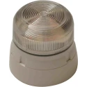 Klaxon Clear Beacon 24V DC Flashing Surface Mount Xenon Bulb IP65 TKA-0126
