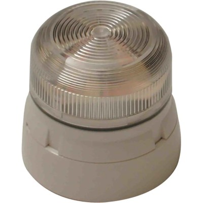 Klaxon Clear Beacon 24V DC Flashing Surface Mount Xenon Bulb IP65 TKA-0126