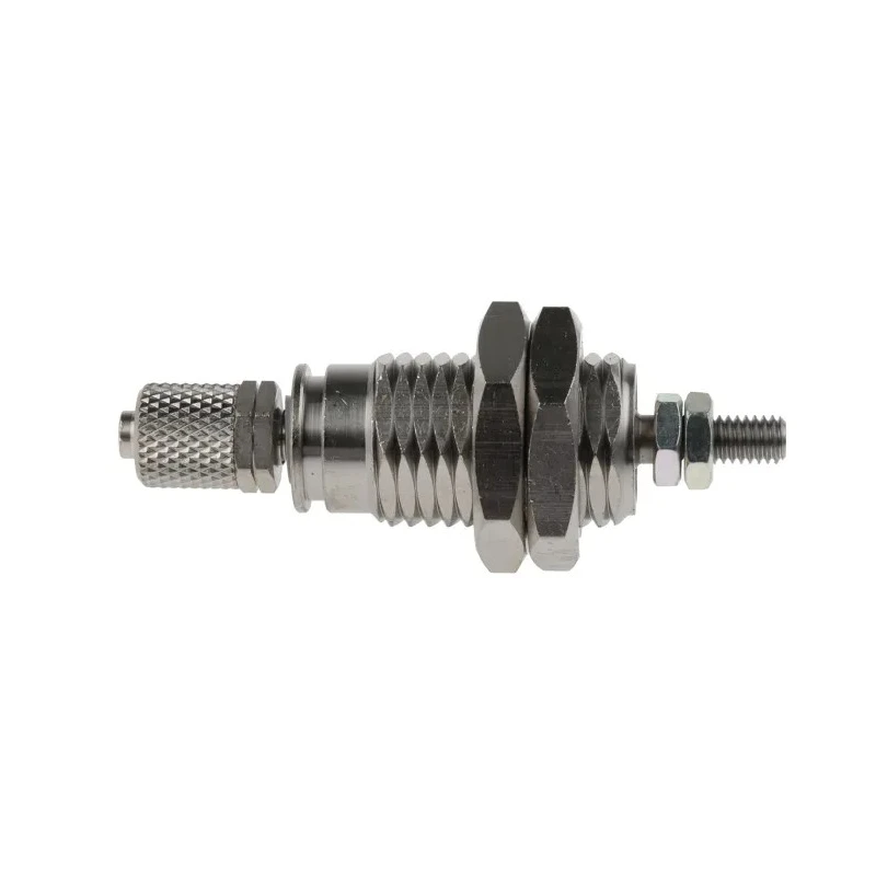 SMC 10 mm Pneumatic Piston Rod Cylinder Single Acting Panel Mount Brass Body CJPB10-10H6Z