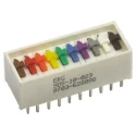 ERG Slide Rotary Coded DIP Switch Through Hole SDS 10 014