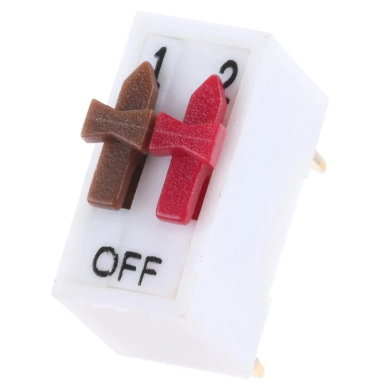 ERG Slide Rotary Coded DIP Switch Through Hole SDS 02 014 STD