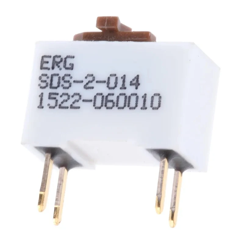ERG Slide Rotary Coded DIP Switch Through Hole SDS 02 014 STD