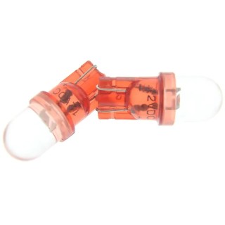 JKL Components Red Indicator Lamp, Wedge Base, 10 mm Diameter LE-0503-03R