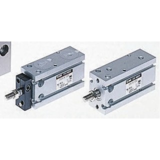 SMC 10 mm Pneumatic Piston Rod Cylinder, CUK Series, Double Acting, Rubber Cushioning, Aluminium Alloy Body, 66mm CDUK16-10D