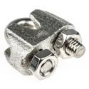 RS PRO Stainless Steel Wire Rope Clamp 3 mm Diameter Galvanised DIN 741 183-5891