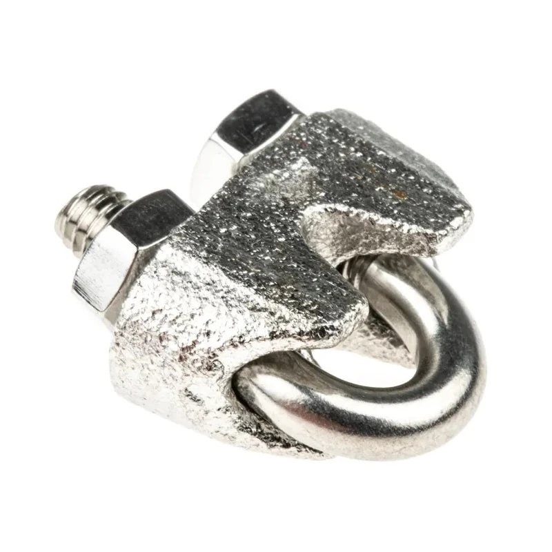RS PRO Stainless Steel Wire Rope Clamp 3 mm Diameter Galvanised DIN 741 183-5891