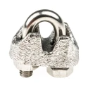 RS PRO Stainless Steel Wire Rope Clamp 3 mm Diameter Galvanised DIN 741 183-5891