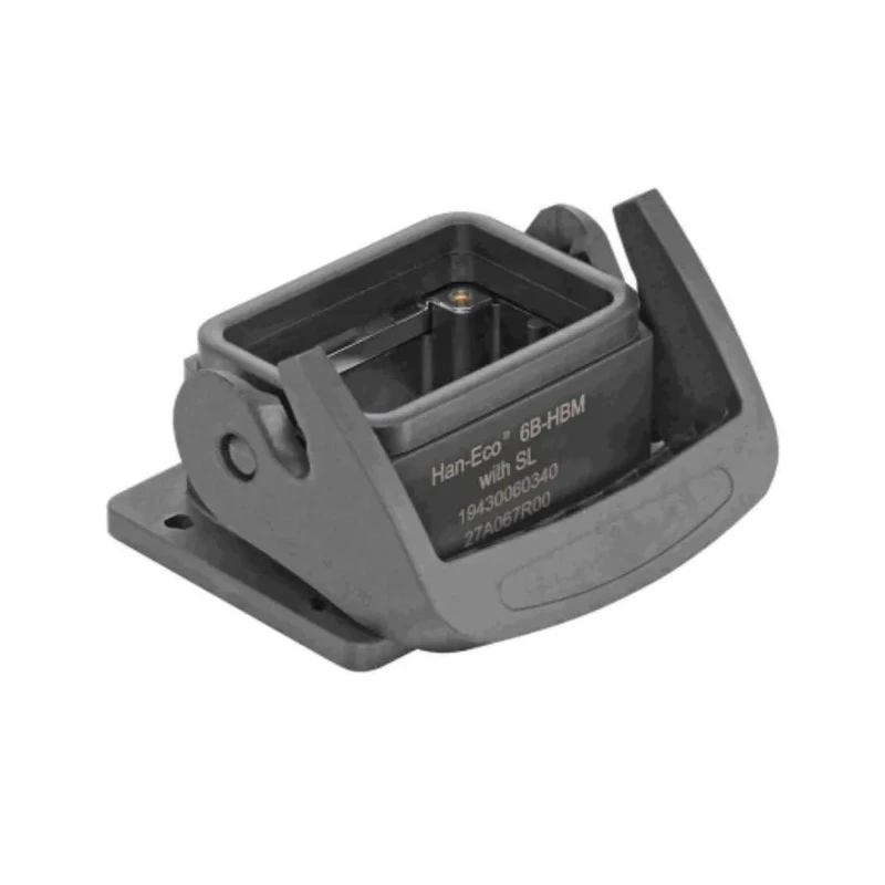 HARTING Han-Eco B Range Heavy Duty Power Connector Housing Bulkhead Mount IP66 Fibreglass Reinforced Polyamide 19430060340