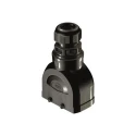 HARTING Heavy Duty Power Connector Hood Han-Eco B Series M20 Fibreglass Reinforced Polyamide IP66 2-Lever 19431100425