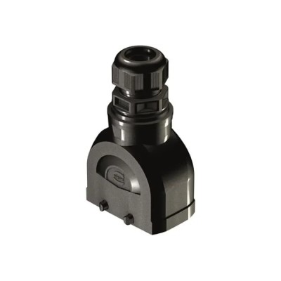 HARTING Heavy Duty Power Connector Hood Han-Eco B Series M20 Fibreglass Reinforced Polyamide IP66 2-Lever 19431100425