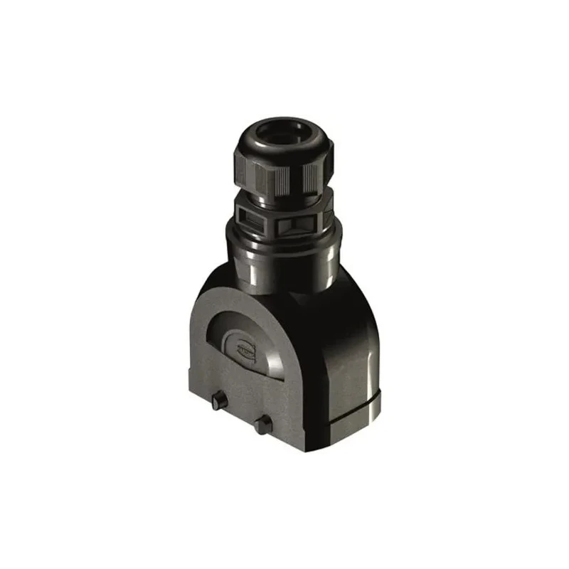 HARTING Heavy Duty Power Connector Hood Han-Eco B Series M20 Fibreglass Reinforced Polyamide IP66 2-Lever 19431100425