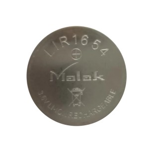 RS PRO Button Battery LIR1654 Lithium 3.7 V 90mAh 16 mm Diameter 183-4288