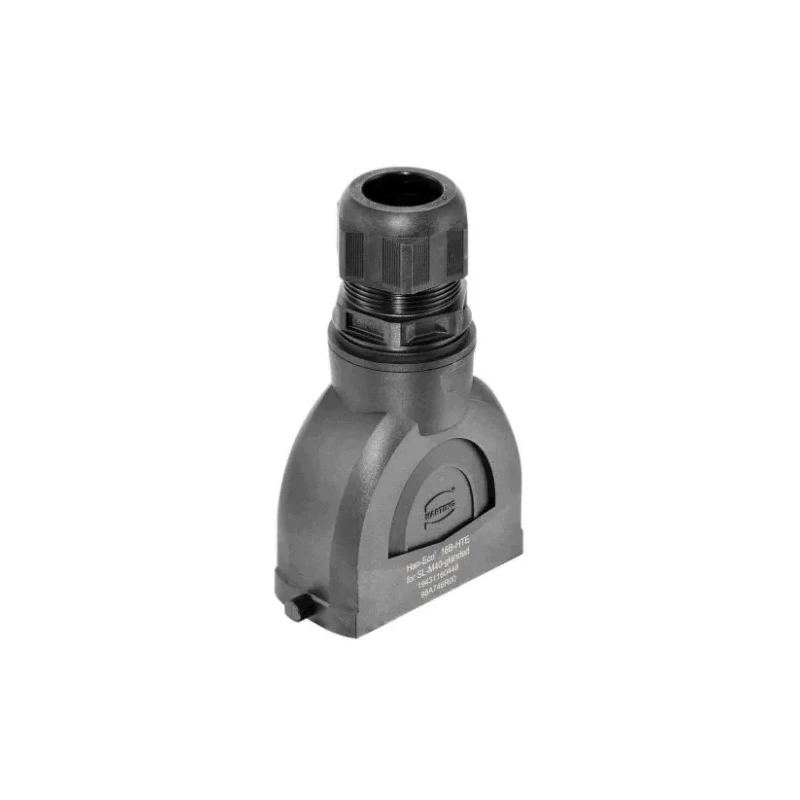 HARTING Han-Eco B Range Heavy Duty Power Connector Hood Fibreglass Reinforced Polyamide IP66 M40 Thread Top Entry 19431160448