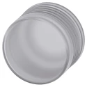 Siemens Clear Transparent Push Button Cap for Use with 3SU1, Diameter 4mm 3SU1900-0DE70-0AA0