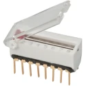 ERG Rotary Coded DIP Slide Switch Through Hole Mount 2A 240Vac Contact Resistance 18mΩ DS16C 02 04 STD