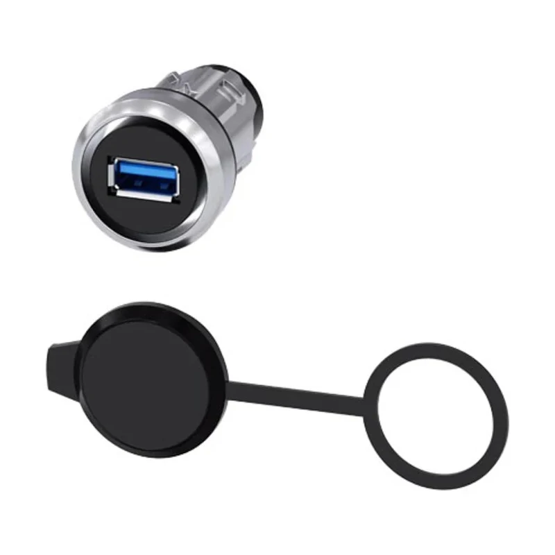 Siemens SIRIUS ACT 3SU19 Series Silver Latching Push Button Head 22 mm Cutout IP65 3SU1950-0GA80-0AA0